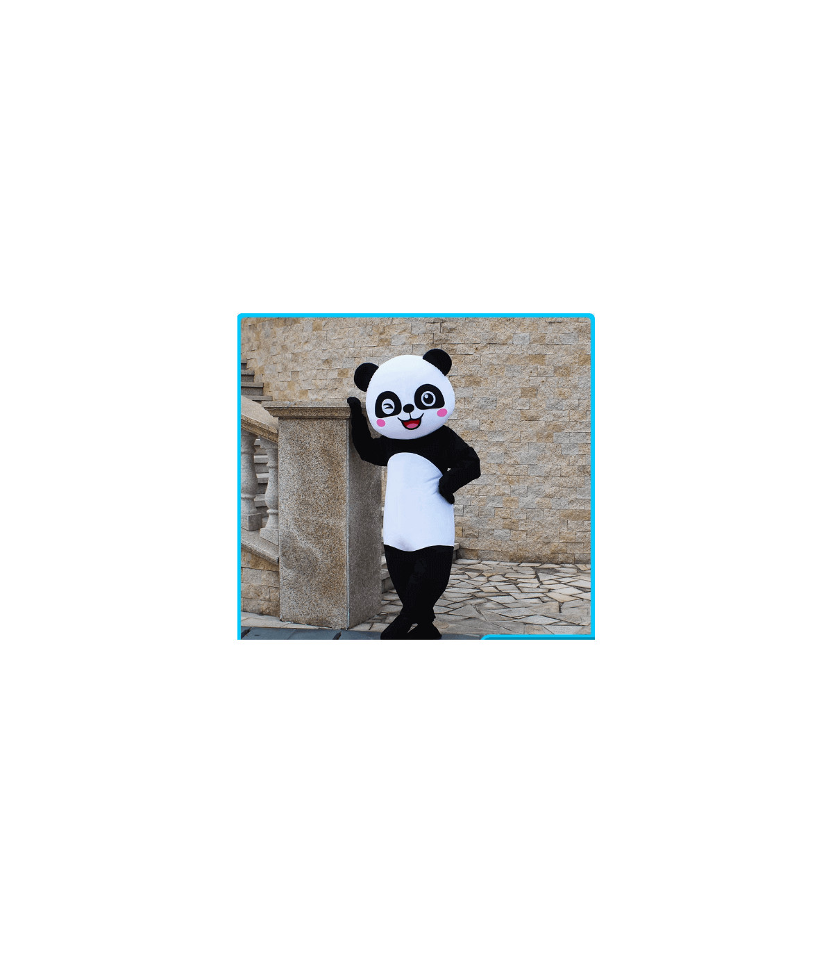 Traje de Panda: ¡El Más Tierno del Bosque!