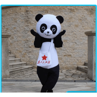 Traje de Panda: ¡El Más Tierno del Bosque!