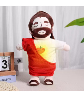 Peluche de Jesús: Un abrazo de paz y amor, el regalo perfecto para expresar tu fe