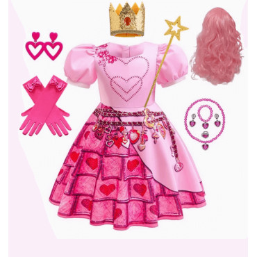 ¡Siente la magia de ser una princesa! Disfraz de Princesa en Poliéster para Niña