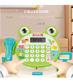 Caja registradora de juguete para niños: ¡Aprende y juega de tienda!