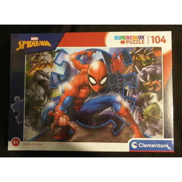 Rompecabezas Spiderman 104 Piezas: ¡Arma tu propia aventura en la ciudad de Nueva York!