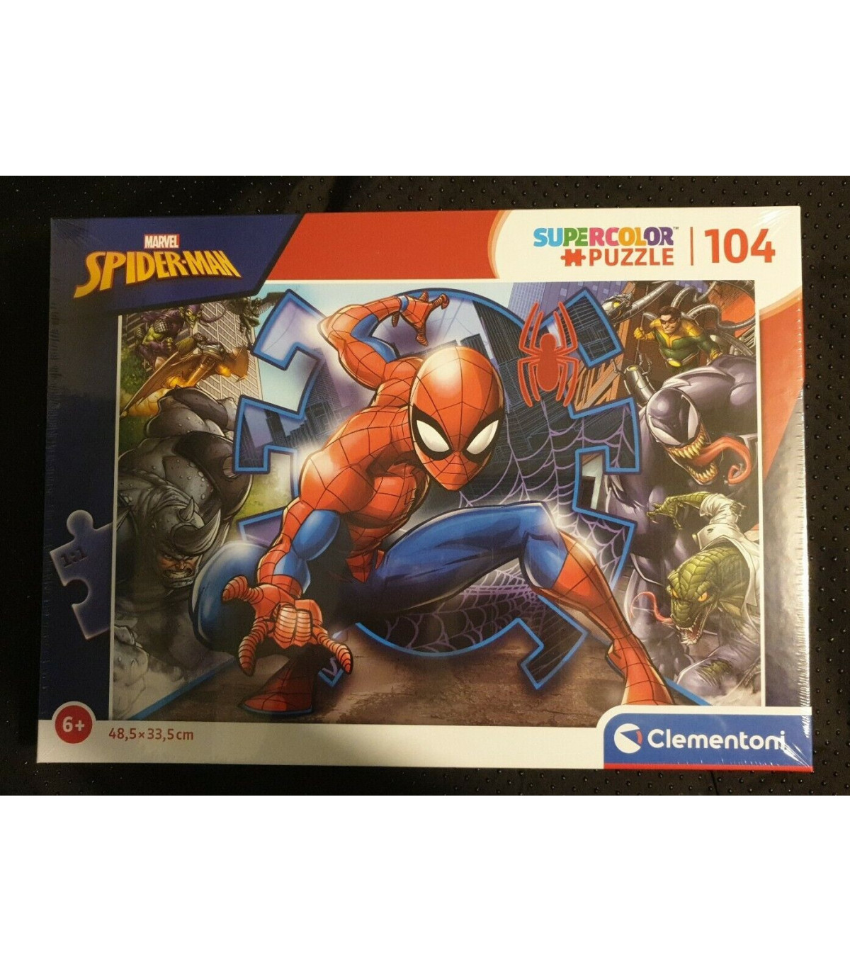 Rompecabezas Spiderman 104 Piezas: ¡Arma tu propia aventura en la ciudad de Nueva York!