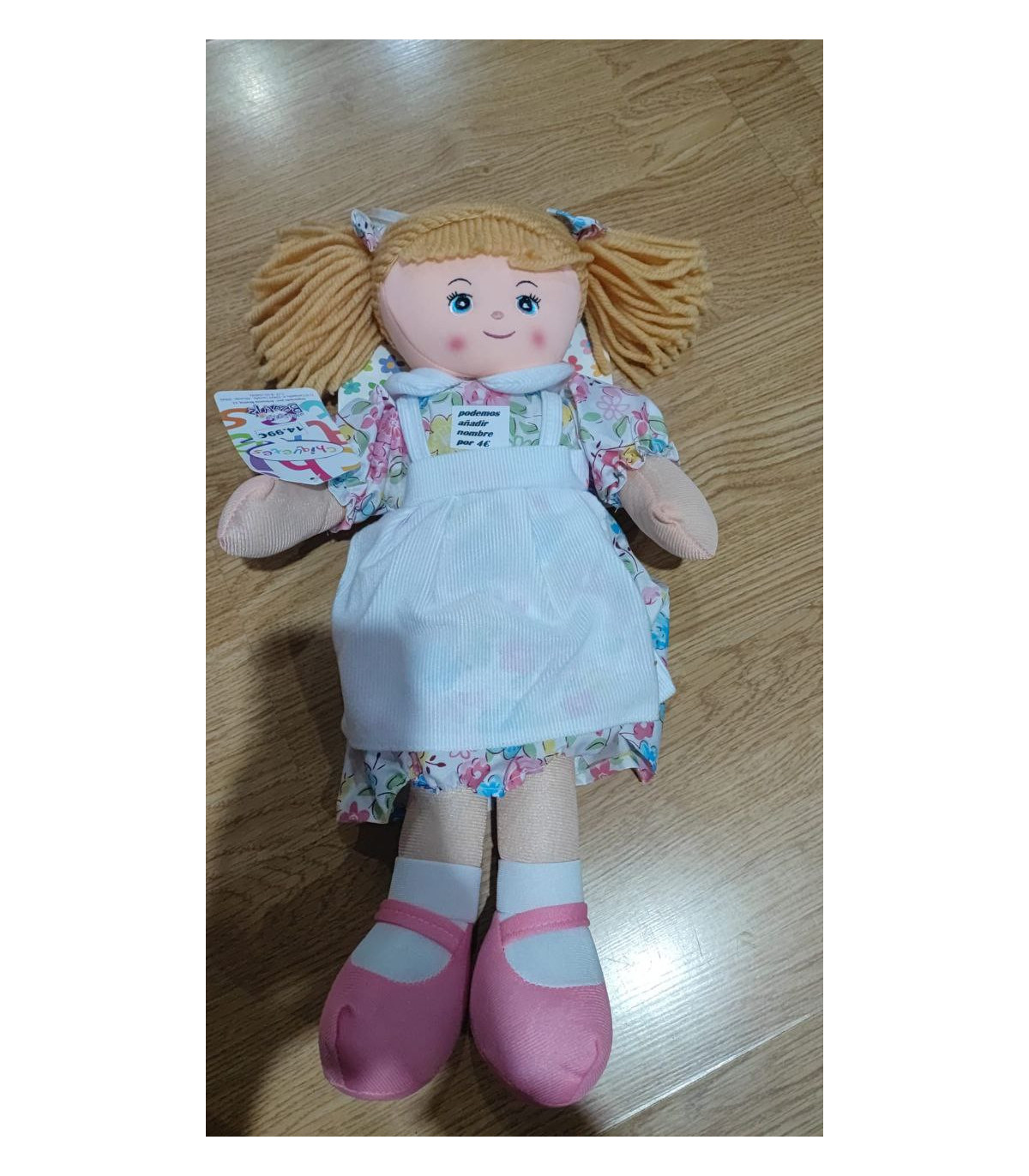 Muñeca de Felpa Suave con Vestido de Tela | Juguete para Niñas | Regalo Perfecto