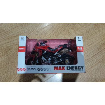 Motocicleta a Escala 1:12: ¡Réplica Perfecta para Pequeños Pilotos y Coleccionistas!