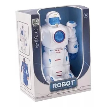 Robot de Juguete Interactivo: ¡Luces, Sonidos y Diversión Sin Fin!