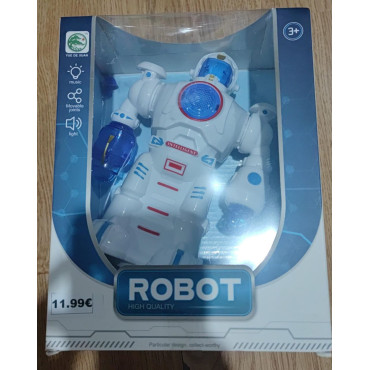 Robot de Juguete Interactivo: ¡Luces, Sonidos y Diversión Sin Fin!