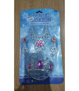 Accesorios Reales para Pequeñas Princesas: Juego de Joyas Completo