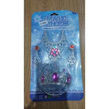 Accesorios Reales para Pequeñas Princesas: Juego de Joyas Completo