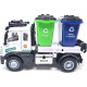 Camión de Basura de Metal con 2 Botes - Juguete Educativo para Niños