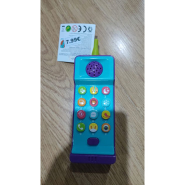 Celular de Juguete con Luces y Sonidos: ¡Aprende y Diviértete!