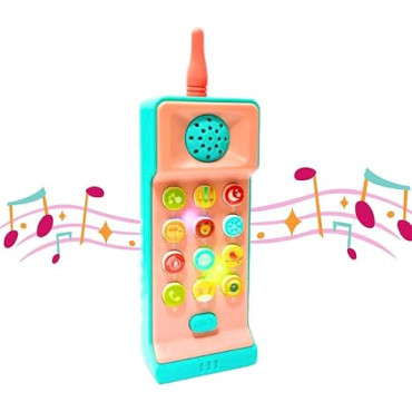 Celular de Juguete con Luces y Sonidos: ¡Aprende y Diviértete!