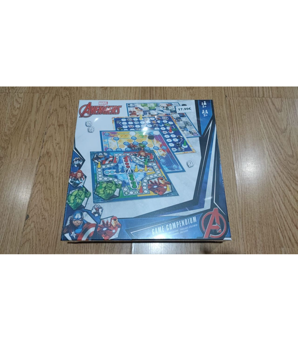 Set de Juegos de Mesa Avengers: ¡La Aventura en Casa!