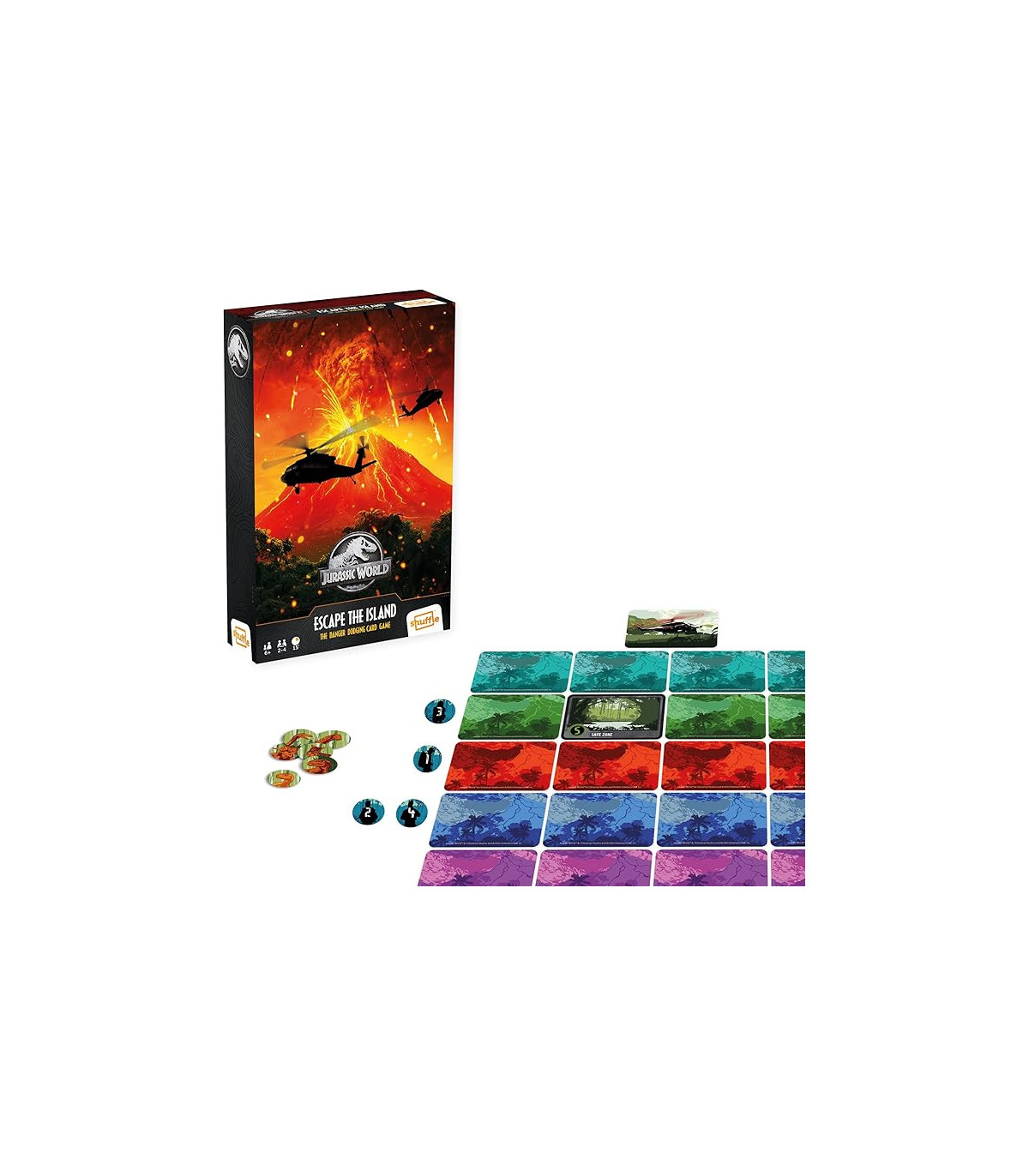 Juego de Cartas Dinosaurios: Mundo Jurásico