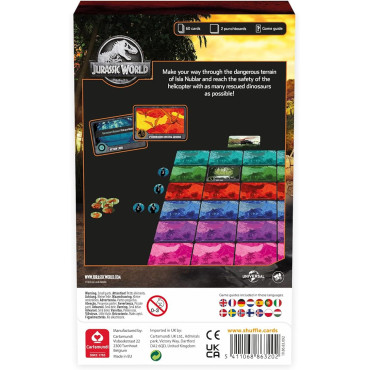 Juego de Cartas Dinosaurios: Mundo Jurásico
