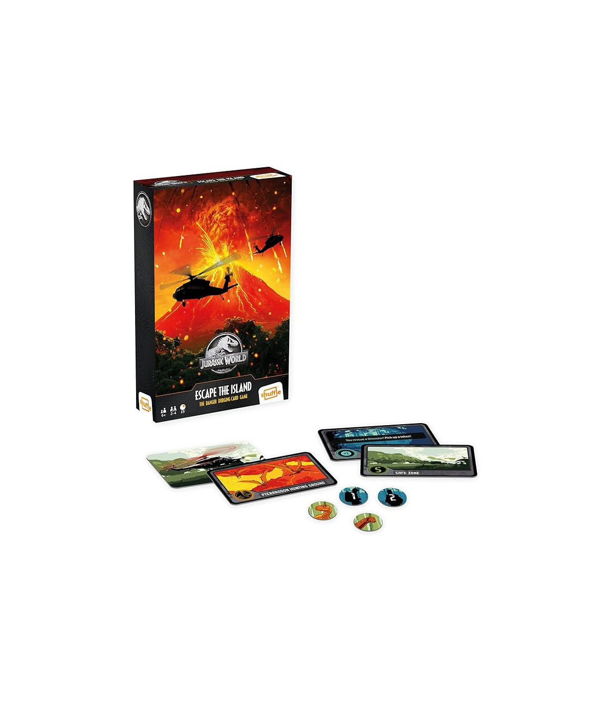 Juego de Cartas Dinosaurios: Mundo Jurásico