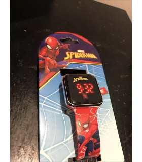 Reloj LED Spiderman para niños: ¡La hora de ser un superhéroe!