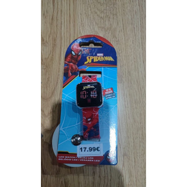 Reloj LED Spiderman para niños: ¡La hora de ser un superhéroe!
