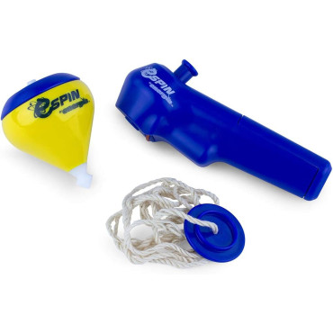 Pack Spin: Peonza Ultrarápida con Lanzador Electropower - Albithinia