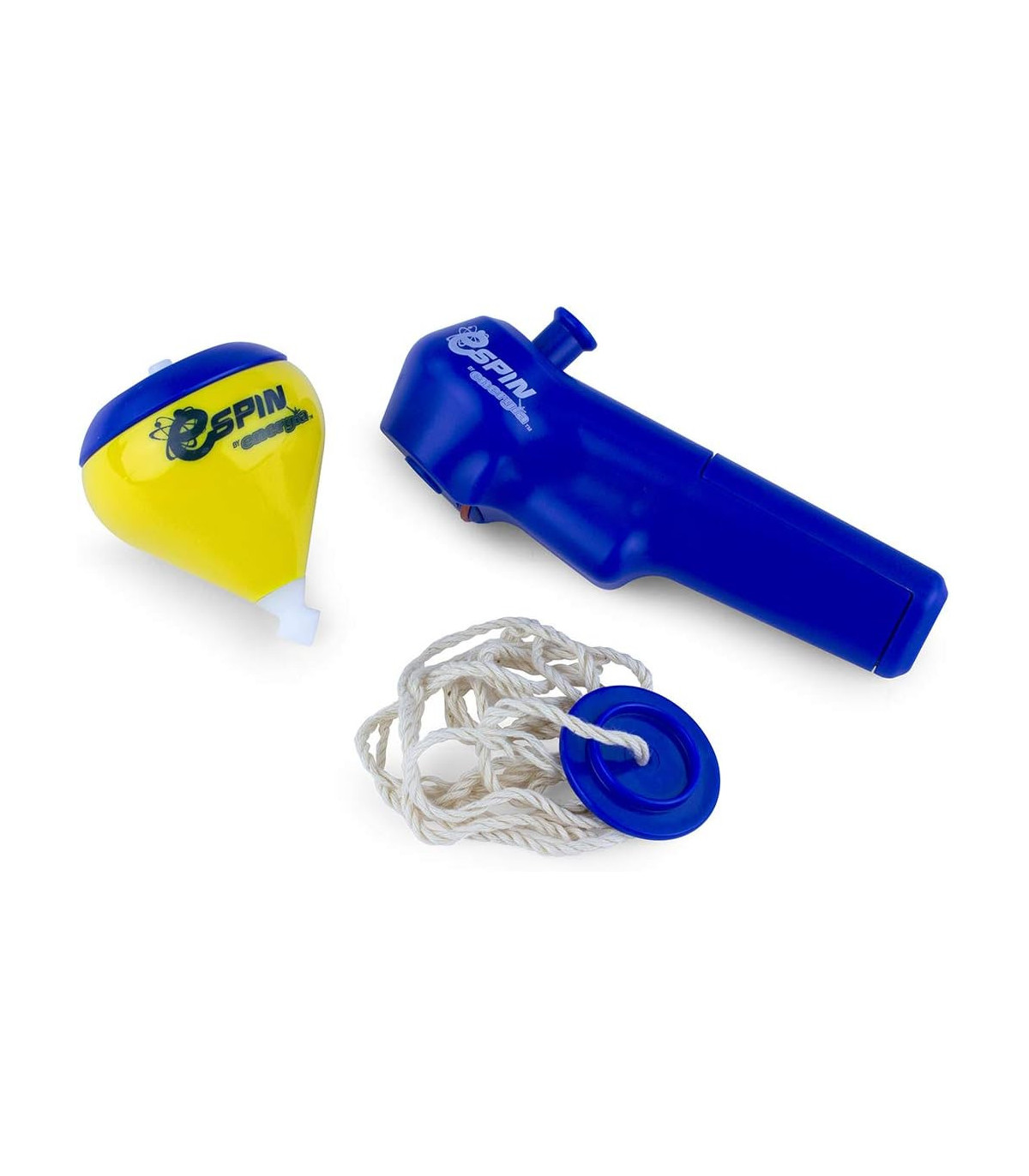 Pack Spin: Peonza Ultrarápida con Lanzador Electropower - Albithinia