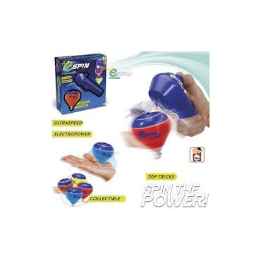 Pack Spin: Peonza Ultrarápida con Lanzador Electropower - Albithinia
