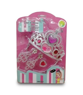 Set de Princesa Infantil con Corona y Joyas – Compra en Albithinia