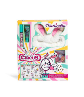 Set de Maquillaje Infantil Martinelia con Diadema de Conejito - Juego Creativo para Niñas | Albithinia