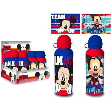Botella de Aluminio Mickey Mouse Disney 500 ml - Estilo y Funcionalidad para los Fans | Albithinia