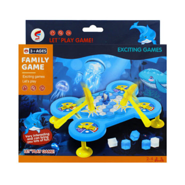 Rompehielos Polar: Rescata a los Delfines - Juego de Mesa para Niños