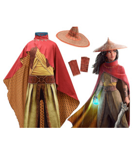 Disfraz de Raya y el Último Dragón: ¡Sé la princesa guerrera!