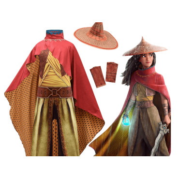 Disfraz de Raya y el Último Dragón para niños