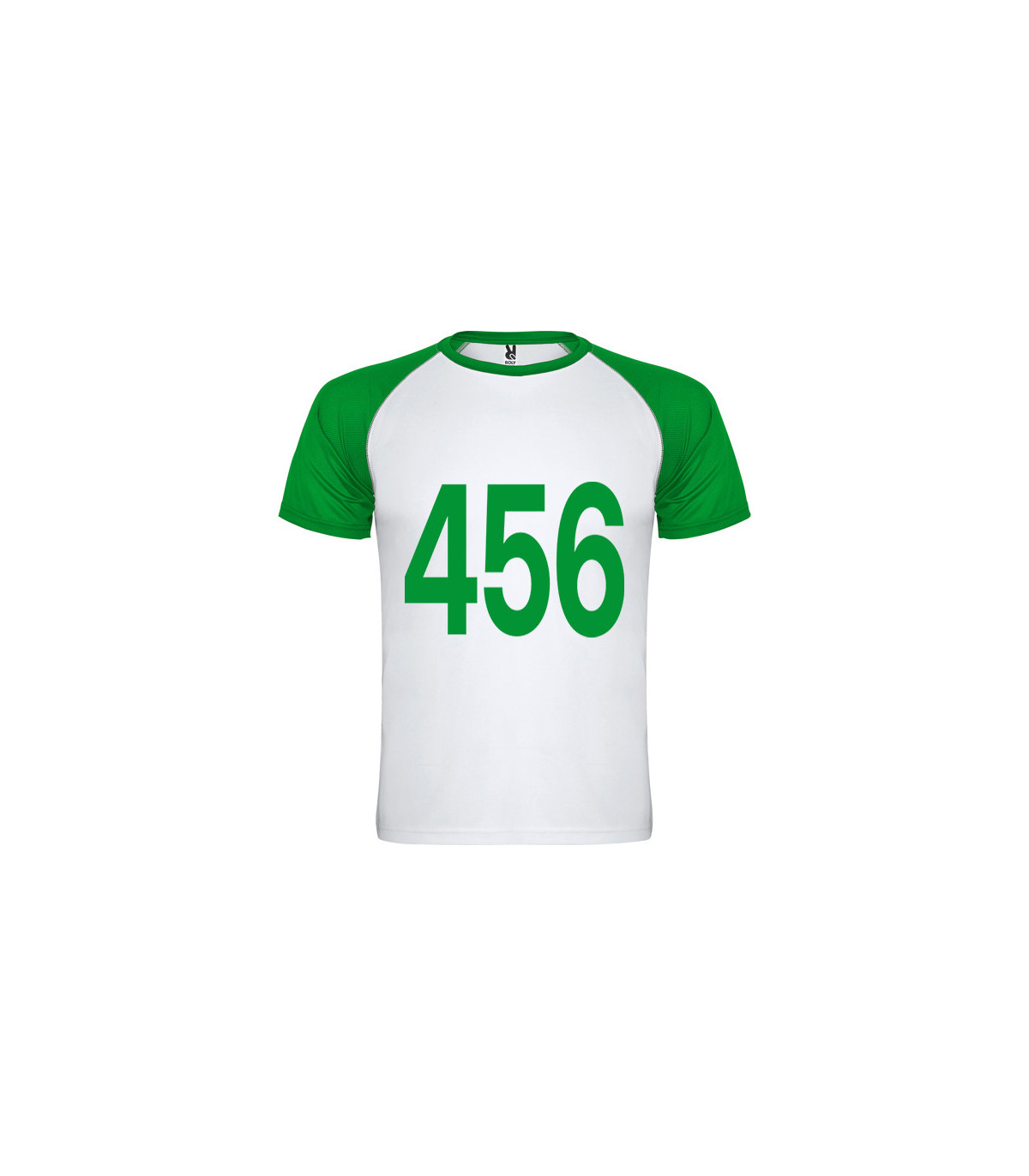 Camiseta Personalizable "Juegos del Calamar" | Manga Verde