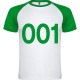 Camiseta Personalizable "Juegos del Calamar" | Manga Verde