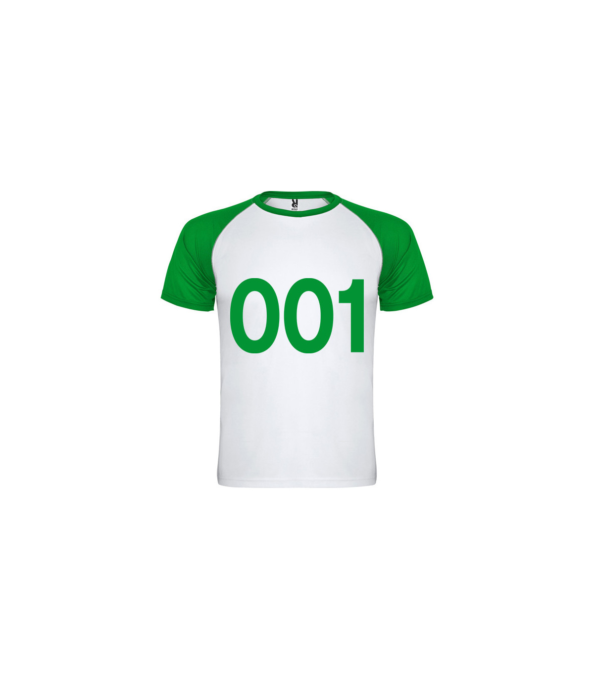 Camiseta Personalizable "Juegos del Calamar" | Manga Verde