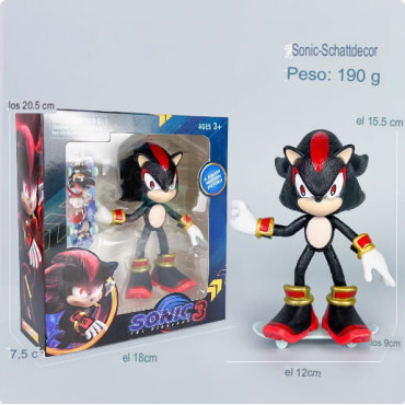 Figuras de Acción Sonic the Hedgehog: Sonic, Knuckles, Tail, Shadow y más