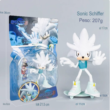 Figuras de Acción Sonic the Hedgehog: Sonic, Knuckles, Tail, Shadow y más