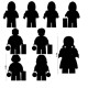 Set Completo de 9 Figuras de Acción El Juego del Calamar: ¡Recrea los Juegos Mortales!