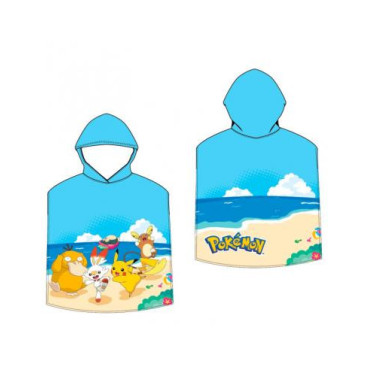Poncho de Microfibra para Playa de Pokémon - Compra en Albithinia