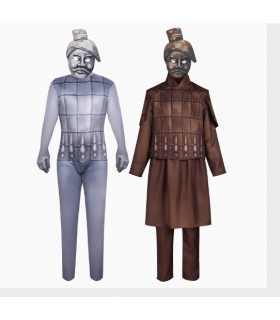 Set Completo de Guerrero de Terracota: Halloween, Fiestas Temáticas y Más