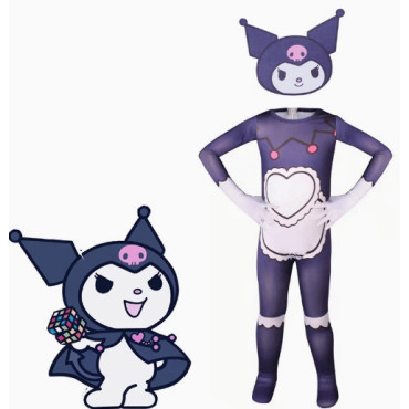 Kuromi Kawaii: Disfraz de Fiesta para Niñas | Tallas Infantiles