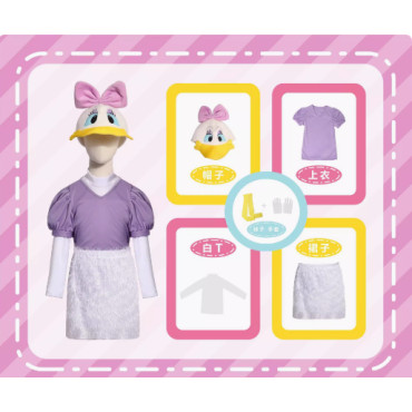 Disfraz de Pato Donald y Daisy para Carnaval