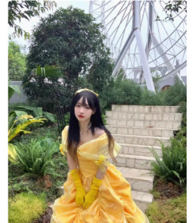 Vestido de Princesa Bella para Niñas: ¡Vive la Magia de Disney!