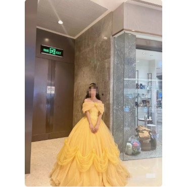 Vestido de Princesa Bella para Niñas: ¡Vive la Magia de Disney!