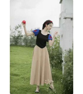 Vestido de Blanca Nieves para Niña: ¡Vive un cuento de hadas!