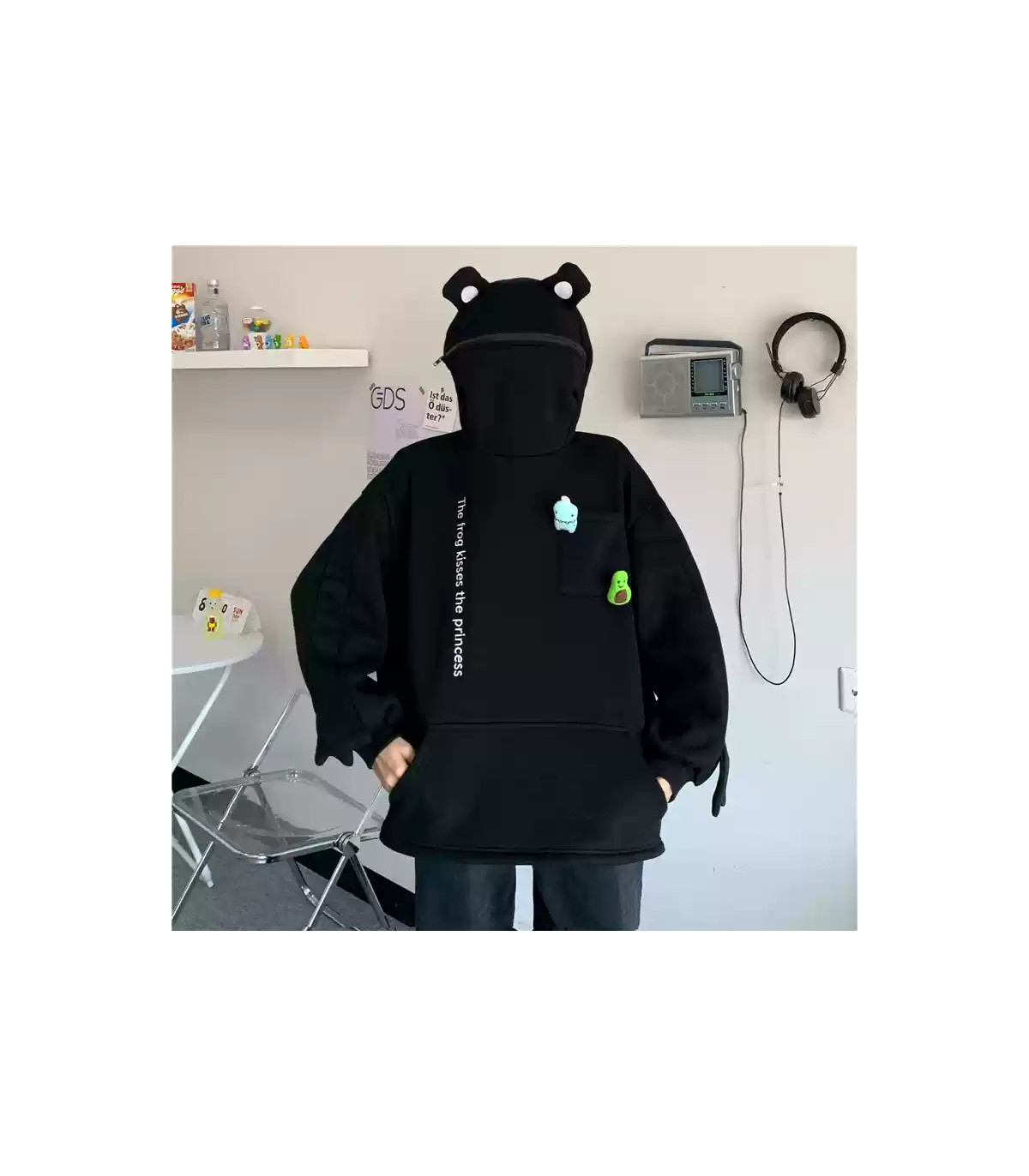 ¡Ribbit, ribbit! Sudadera con capucha de rana: ¡Salta a la diversión!