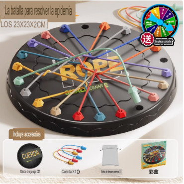 Desata tu ingenio con el juego de mesa de nudos: ¡La diversión está enredada!