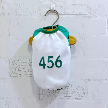 ¡Víste a tu mascota como un jugador de El Juego del Calamar!