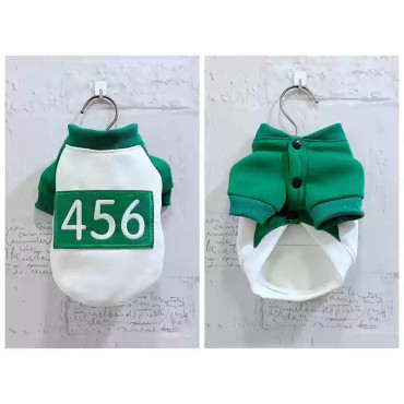 ¡Víste a tu mascota como un jugador de El Juego del Calamar!