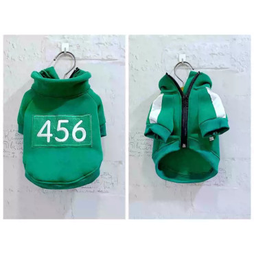 ¡Víste a tu mascota como un jugador de El Juego del Calamar!