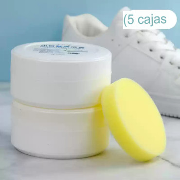 Limpiador Milagroso: Devuelve el brillo a tus zapatos blancos